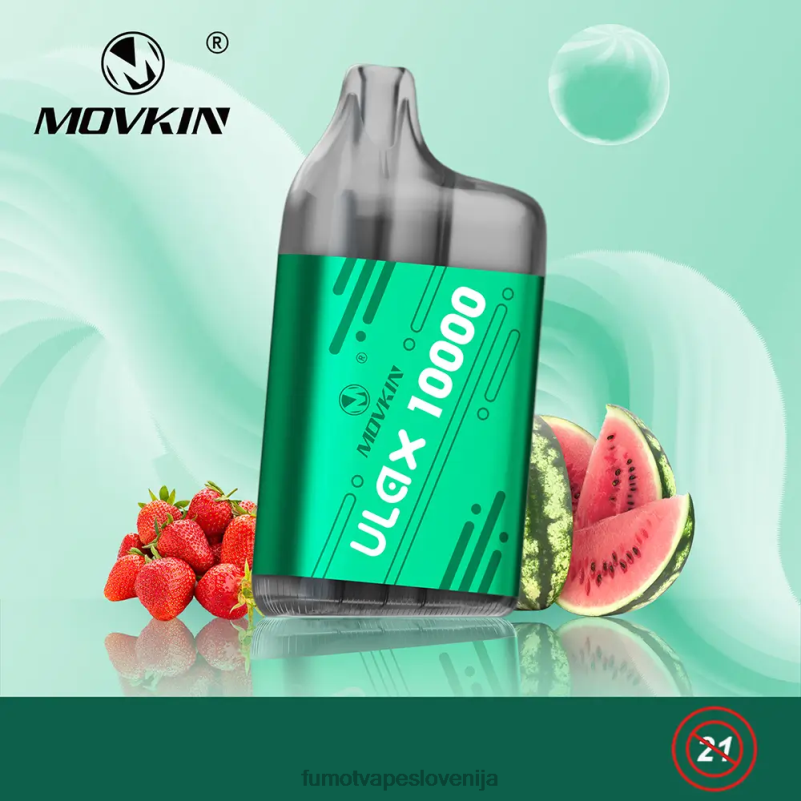 Fumot Movkin Ulax 10000 vape pod za enkratno uporabo - 12 ml (1 kos) borovnica na ledu - Fumot Vape Sale 2JH4H305